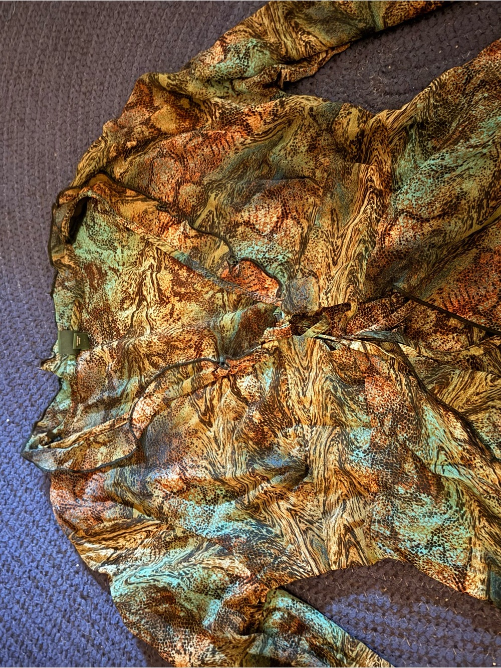wild fable Brown and Tan Animal Print Top